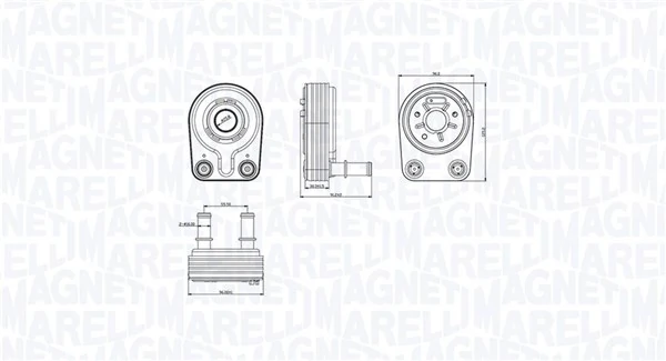 Oil Cooler, engine oil